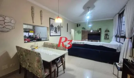 Apartamento no Gonzaga - 4 quartos - Quadra da praia