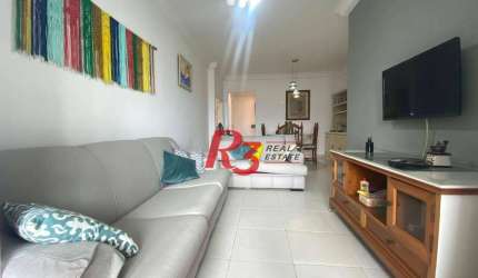 Apartamento à venda, 84 m² por R$ 850.000,00 - Ponta da Praia - Santos/SP
