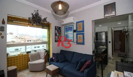 Apartamento à venda, 65 m² por R$ 425.000,00 - Campo Grande - Santos/SP