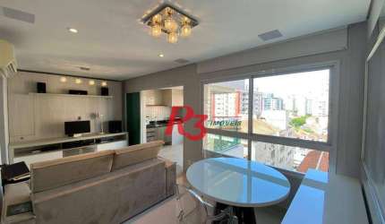 Apartamento à venda, 98 m² por R$ 1.330.000,00 - Gonzaga - Santos/SP