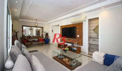 Apartamento à venda, 132 m² por R$ 1.830.000,00 - Ponta da Praia - Santos/SP