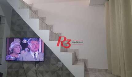 Casa com 3 dormitórios à venda, 95 m² por R$ 250.000,00 - Saboó - Santos/SP