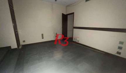 Sala para alugar, 175 m² por R$ 3.500,02/mês - Centro - Santos/SP