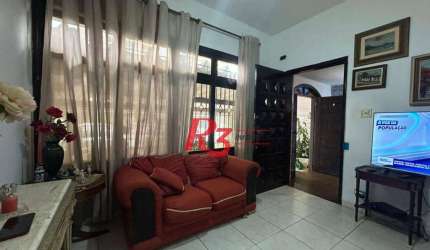 Casa com 3 dormitórios à venda, 122 m² por R$ 1.200.000,00 - Boqueirão - Santos/SP