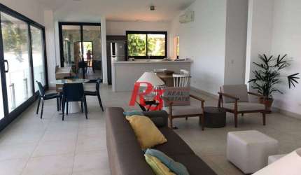 Casa com 4 dormitórios, 289 m² - venda por R$ 3.500.000 ou aluguel por R$ 13.900/mês - Loteamento João Batista Julião - Guarujá/SP