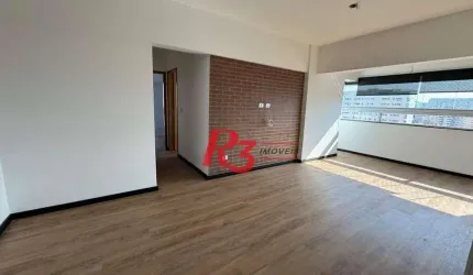 Apartamento para alugar, 65 m² por R$ 5.000,00/mês - Macuco - Santos/SP