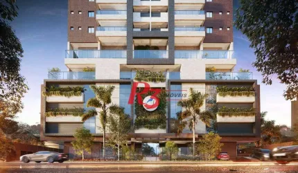 Apartamento à venda, 128 m² por R$ 2.300.000,00 - Ponta da Praia - Santos/SP