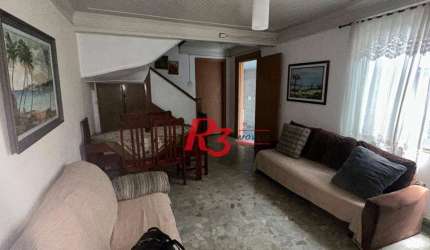 Casa com 6 dormitórios, 223 m² - venda por R$ 900.000,00 ou aluguel por R$ 8.000,01/mês - Vila Matias - Santos/SP