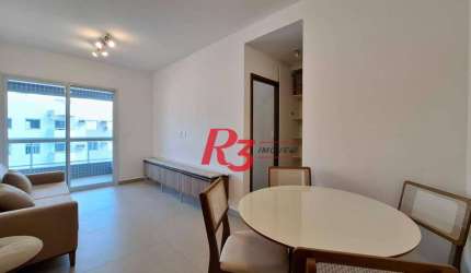 Apartamento de 1 suíte para locação, Boqueirão, Santos SP