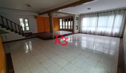 Casa com 4 dormitórios, 357 m² - venda por R$ 1.450.000,00 ou aluguel por R$ 9.700,00/mês - Aparecida - Santos/SP