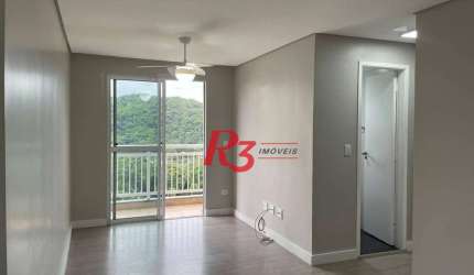 Apartamento com 2 dormitórios à venda, 55 m² por R$ 319.000,00 - Morro Nova Cintra - Santos/SP
