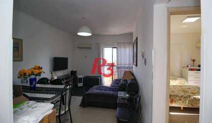 Apartamento com 1 dormitório à venda, 55 m² por R$ 460.000,00 - Ponta da Praia - Santos/SP