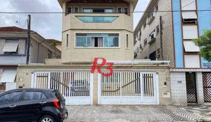 Casa com 5 dormitórios à venda, 269 m² por R$ 1.850.000,00 - Marapé - Santos/SP