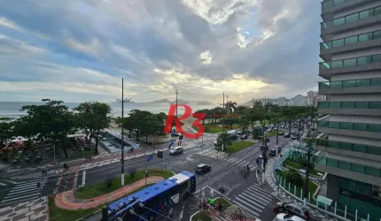 Apartamento com 2 dormitórios à venda, 133 m² por R$ 650.000,00 - Embaré - Santos/SP