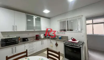 Apartamento com 3 dormitórios à venda, 177 m² por R$ 850.000,00 - Campo Grande - Santos/SP