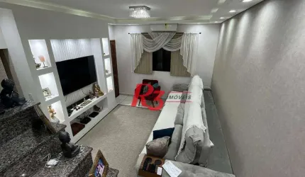 Village com 3 dormitórios à venda, 100 m² por R$ 350.000,00 - Vila Cascatinha - São Vicente/SP