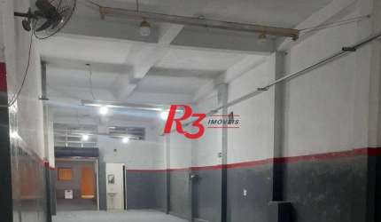 Galpão para alugar, 200 m² - Vila Mathias - Santos/SP