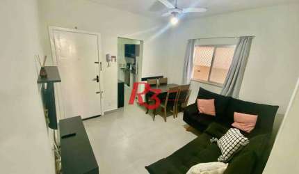 Apartamento à venda, 67 m² por R$ 470.000,00 - Embaré - Santos/SP