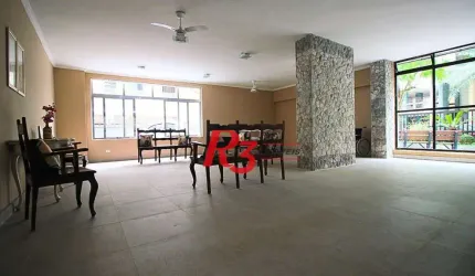 Studio para alugar, 38 m² por R$ 3.000,00/mês - Boqueirão - Santos/SP