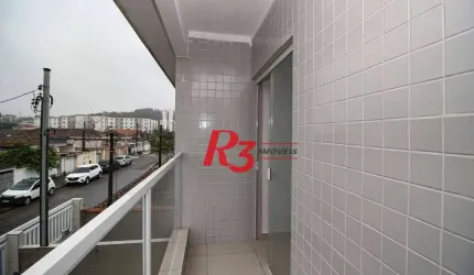 Casa com 2 dormitórios à venda, 90 m² por R$ 375.000,00 - Castelo - Santos/SP