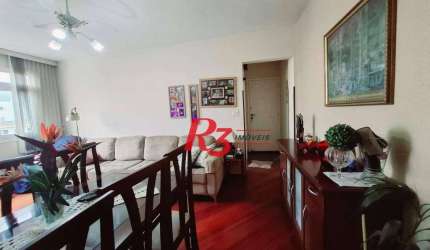 Apartamento à venda, 131 m² por R$ 560.000,00 - Marapé - Santos/SP