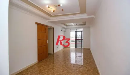 Apartamento com 3 dormitórios para alugar, 174 m² por R$ 5.200,00/mês - Aparecida - Santos/SP