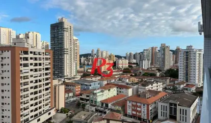 Apartamento com 2 dormitórios para alugar, 73 m² por R$ 6.900,02/mês - Ponta da Praia - Santos/SP