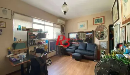 Apartamento com 2 dormitórios à venda, 92 m² por R$ 545.000,00 - Boqueirão - Santos/SP