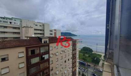 Apartamento com 2 dormitórios à venda, 65 m² por R$ 410.000,00 - Embaré - Santos/SP