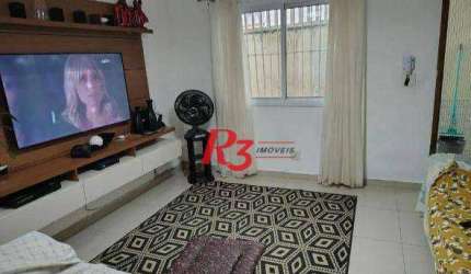 Casa com 3 dormitórios à venda, 121 m² por R$ 590.000,00 - São Jorge - Santos/SP
