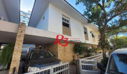 Village com 4 dormitórios para alugar, 160 m² por R$ 7.500,00/mês - Aparecida - Santos/SP