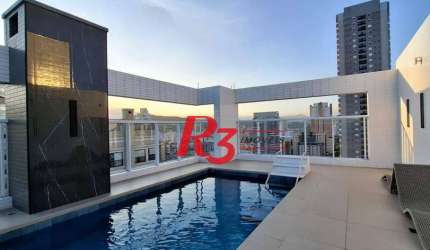 Apartamento à venda, 74 m² por R$ 1.070.000,00 - Gonzaga - Santos/SP