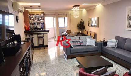Apartamento à venda, 178 m² por R$ 1.870.000,00 - Gonzaga - Santos/SP