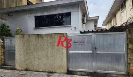Sobrado com 3 dormitórios à venda, 330 m² por R$ 3.300.000,00 - Aparecida - Santos/SP