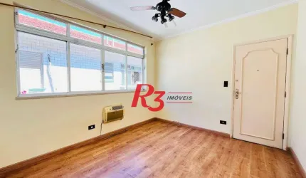 Apartamento com 2 dormitórios à venda, 62 m² por R$ 375.000,00 - Embaré - Santos/SP