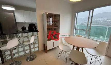 Apartamento Duplex com 2 suítes à venda, 88 m² por R$ 960.000 - José Menino - Santos/SP