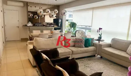 Apartamento à venda, 150 m² por R$ 1.370.000,00 - Ponta da Praia - Santos/SP