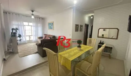 Apartamento com 3 dormitórios à venda, 143 m² por R$ 600.000,00 - Campo Grande - Santos/SP