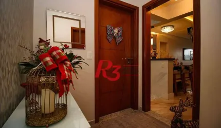 Apartamento com 2 dormitórios à venda, 84 m² por R$ 1.700.000,00 - Pompéia - Santos/SP