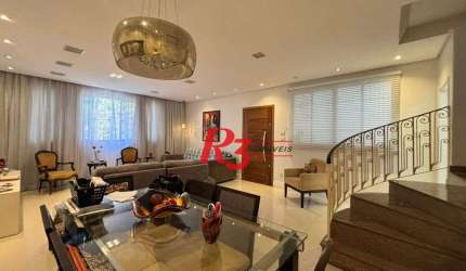 Sobrado com 3 dormitórios à venda, 187 m² por R$ 2.100.000,00 - Ponta da Praia - Santos/SP