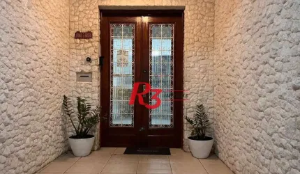 Apartamento com 3 dormitórios à venda, 117 m² por R$ 690.000,00 - Gonzaga - Santos/SP