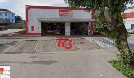 Terreno, 1260 m² - venda por R$ 10.000.000,00 ou aluguel por R$ 45.000,00/mês - Encruzilhada - Santos/SP