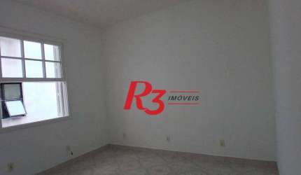 Kitnet com 1 dormitório para alugar, 40 m² por R$ 3.000,00/mês - Boqueirão - Santos/SP