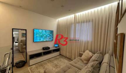Apartamento Duplex à venda, 74 m² por R$ 980.000,00 - Boqueirão - Santos/SP