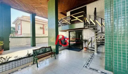 Apartamento com 2 dormitórios à venda, 78 m² por R$ 550.000,00 - Campo Grande - Santos/SP