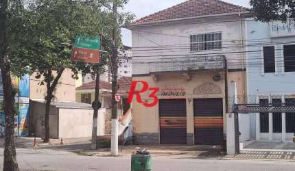 Loja à venda, 370 m² por R$ 1.500.000,00 - Vila Belmiro - Santos/SP