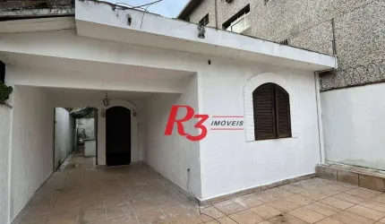 Casa com 2 dormitórios para alugar, 114 m² por R$ 3.700,02/mês - Marapé - Santos/SP