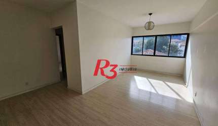 Apartamento com 2 dormitórios à venda, 100 m² por R$ 580.000,00 - Campo Grande - Santos/SP