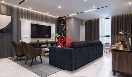 Casa com 4 dormitórios à venda, 198 m² por R$ 1.980.000,00 - Embaré - Santos/SP
