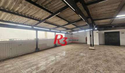 Sala Ampla sem Divisórias na Carvalho de Mendonça – 200m² | 2 Banheiros | Vista Livre